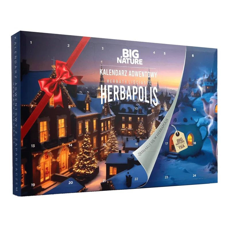 Set Calendar de Advent Herbapolis, ceaiuri din frunze vrac, Big Nature — preț și oferte