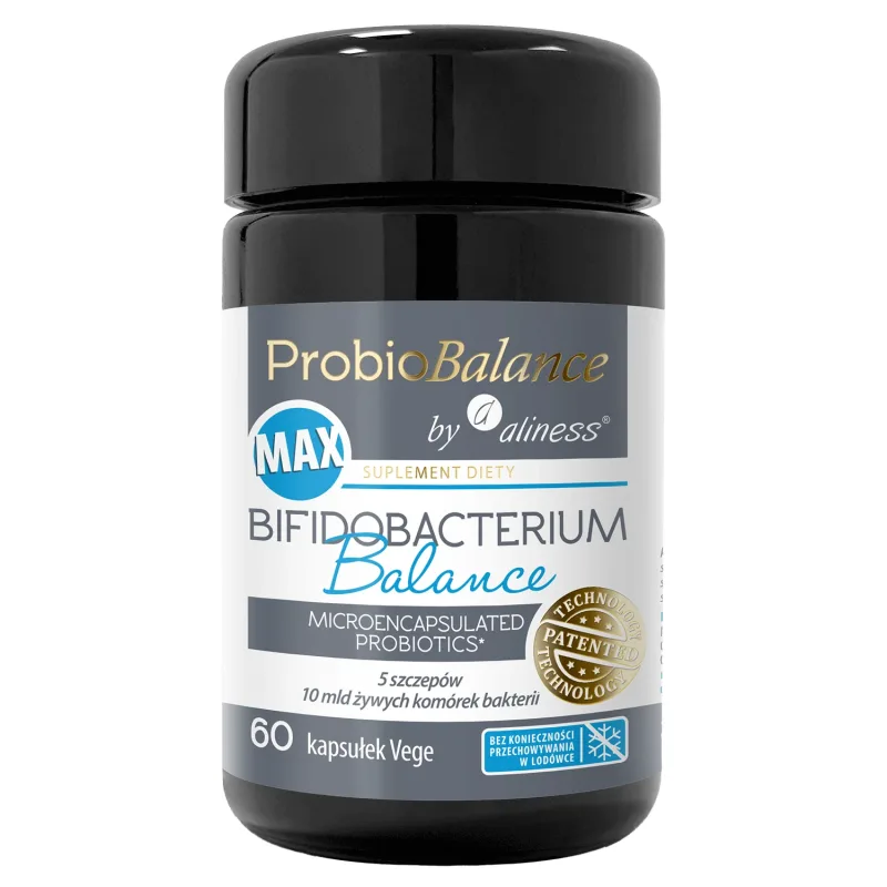 ProbioBalance Bifidobacterium Balance Max, 60 capsule Aliness — preț și oferte