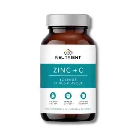 Zinc + Vitamina C, 60 comprimate masticabile, Neutrient — preț și oferte
