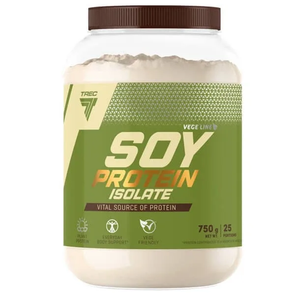 Trec Soy Protein Isolate, proteine din soia, aromă de vanilie, 750 mg — preț și oferte