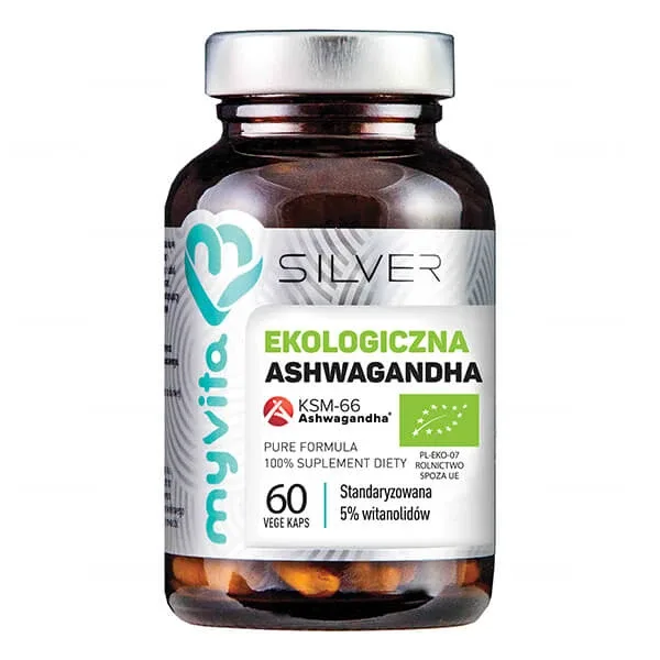 MyVita Silver Ashagandha Bio, 60 capsule — preț și oferte