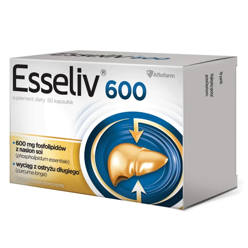 Esseliv 600, 50 capsule AFLOFARM — preț și oferte