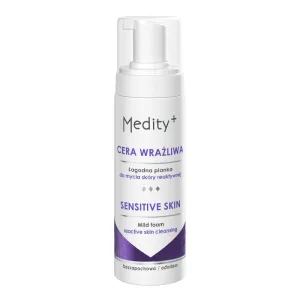 Ava Medity+ Sensitive Skin, Spumă delicată de curățare facială, 150 ml