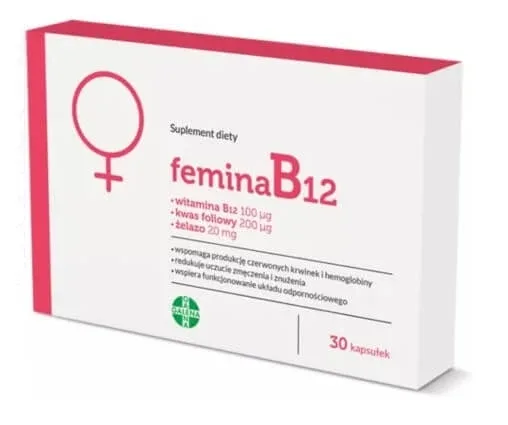 FeminaB12, 30 capsule — preț și oferte