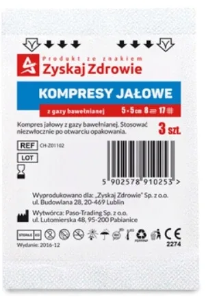 Tampoane de tifon, 17N, 8W, 5x5cm, Get healthy, 1op. 3 buc - Termen lung de valabilitate! — preț și oferte