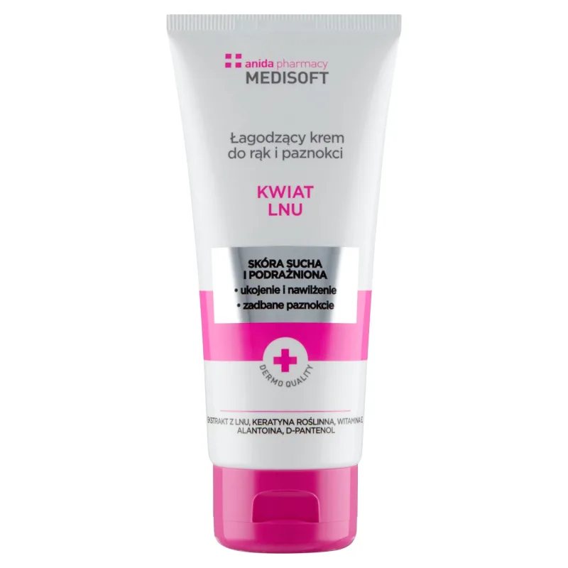 Anida, cremă calmantă pentru mâini și unghii, extract de in, 100 ml — preț și oferte
