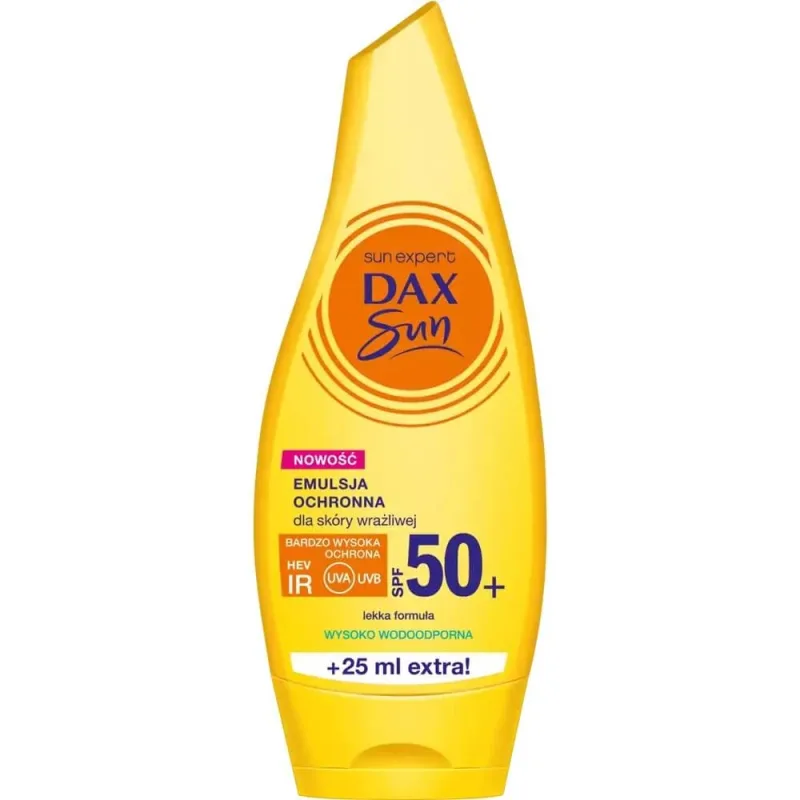 Dax Emulsie de protecție solară pentru piele sensibilă SPF50+, 175ml — preț și oferte