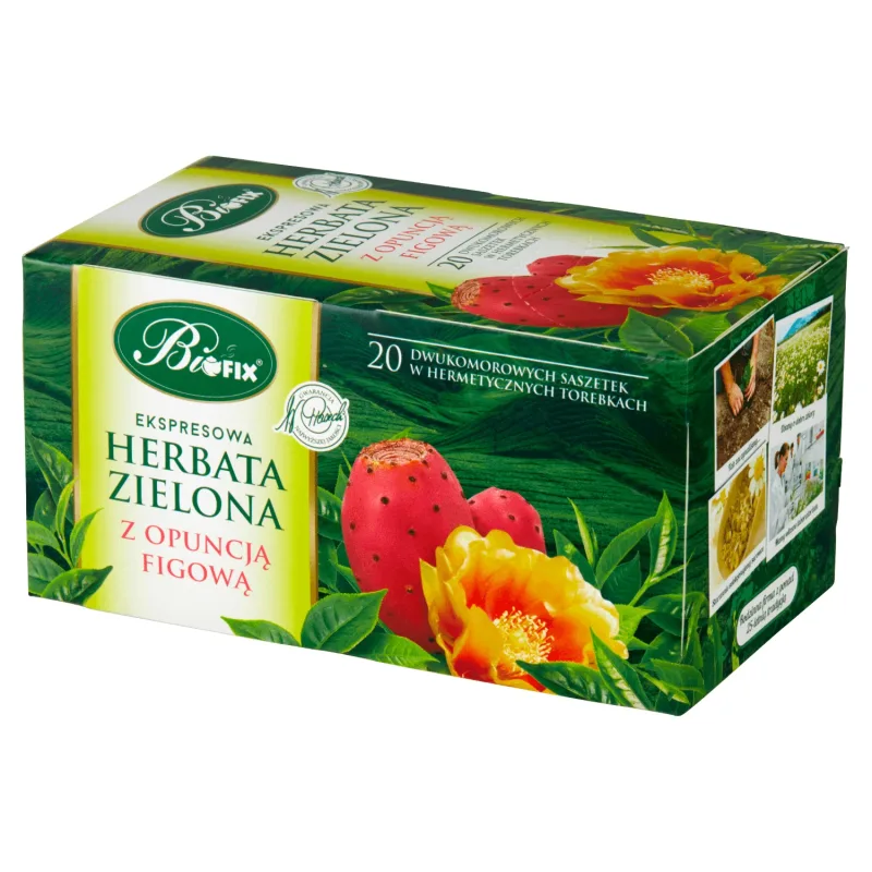 Bi Fix, Verde cu pere, ceai, 20 pliculețe — preț și oferte