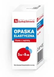 Bandă elastică țesută, 5m x 8cm, cu fermoar, 1 buc - Termen lung!