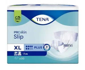 Scutece Tena Slip ProSkin plus XL, 30 buc - Viață lungă!