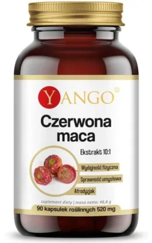 Maca roșie 90 capsule Yango