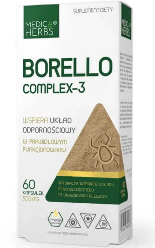 Borello Complex-3 60 capsule Medica Herbs — preț și oferte