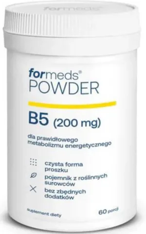 POWDER B5 ( acid pantotenic) Formeds