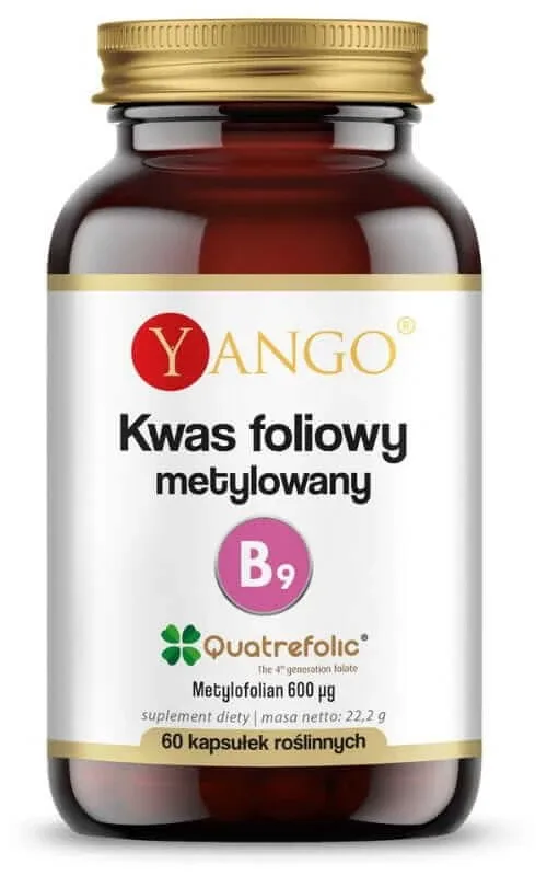 Acid folic metilat (Quatrefolic) 60 capsule Yango — preț și oferte