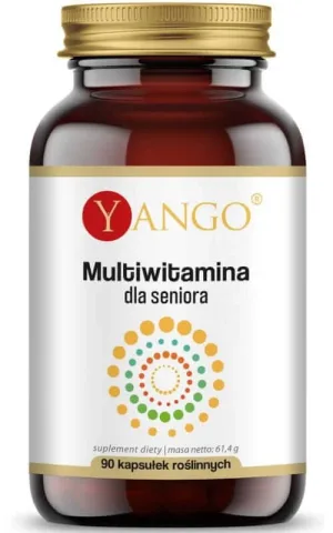 Multivitamine pentru seniori 90 capsule Yango