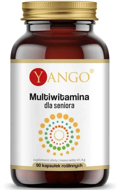 Multivitamine pentru seniori 90 capsule Yango — preț și oferte