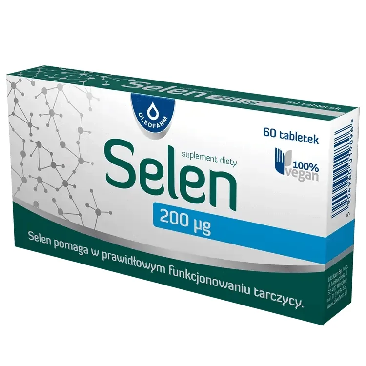Oleofarm Seleniu 200 µg, 60 comprimate — preț și oferte