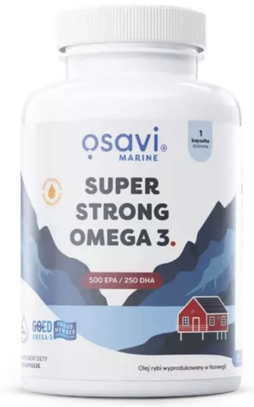 Osavi Super Strong Omega 3, 500 EPA / 250 DHA 120 capsule — preț și oferte