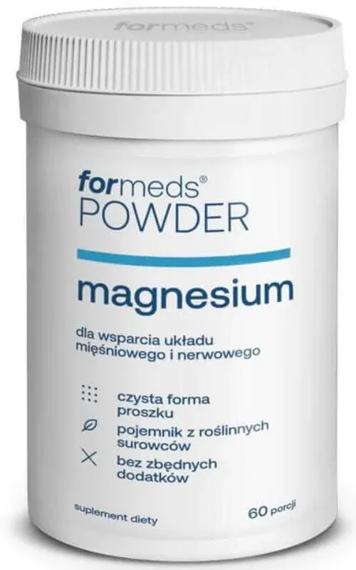 Pudră de magneziu (60 de porții) - Formeds — preț și oferte