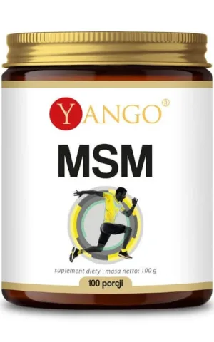 MSM Sulf organic extras cu DMSO 100g Yango
