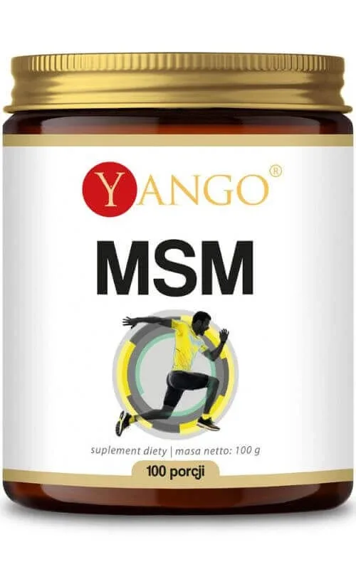 MSM Sulf organic extras cu DMSO 100g Yango — preț și oferte