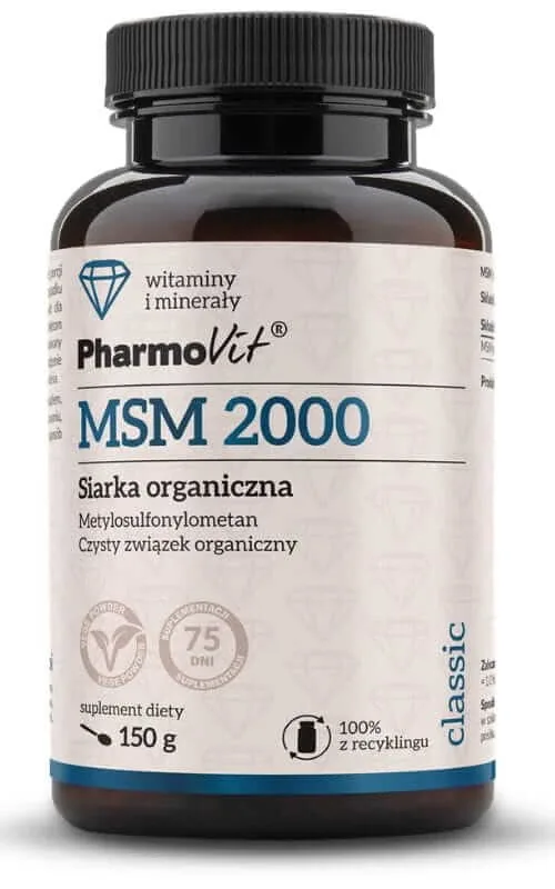 MSM 2000 Sulf organic 150 g Pharmovit — preț și oferte