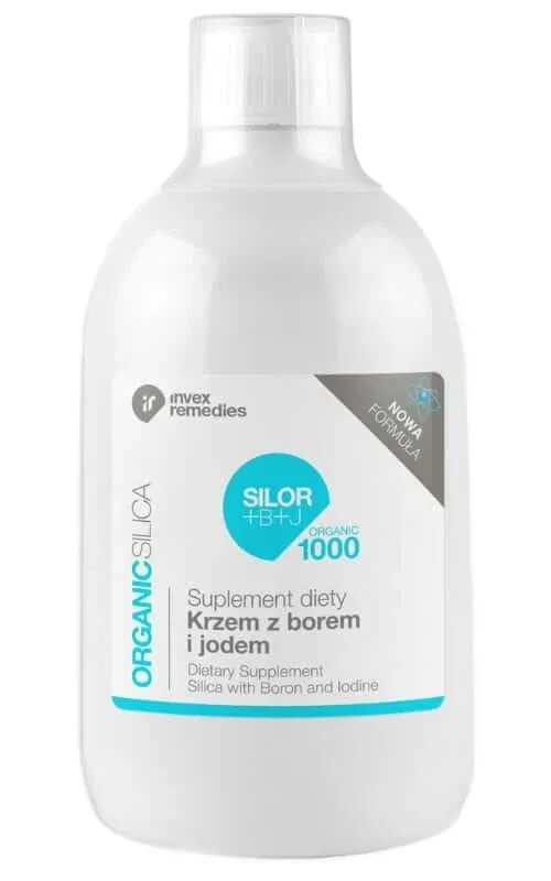 Silor+B+J Siliciu ORGANIC cu Bor și Iod 500ml Invex Remedies — preț și oferte