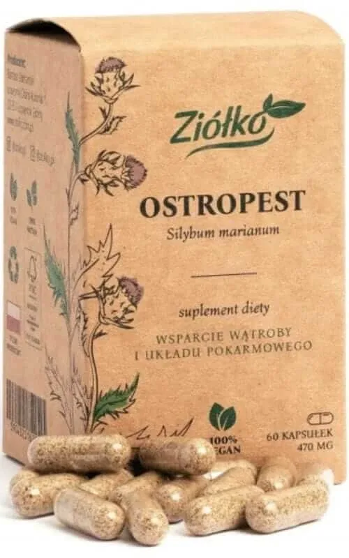 Thistle - Sprijin pentru ficat și sistemul digestiv - 60 capsule Herbs Medica Herbs — preț și oferte