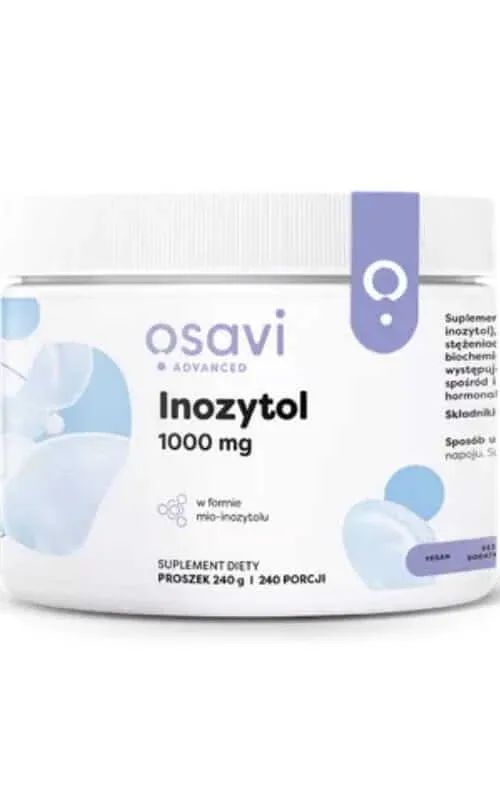 Osavi Inositol 1000 mg, pulbere - 240 grame — preț și oferte