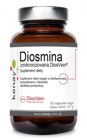 Diosmin micronizat (Diosvein) 60 capsule Kenay