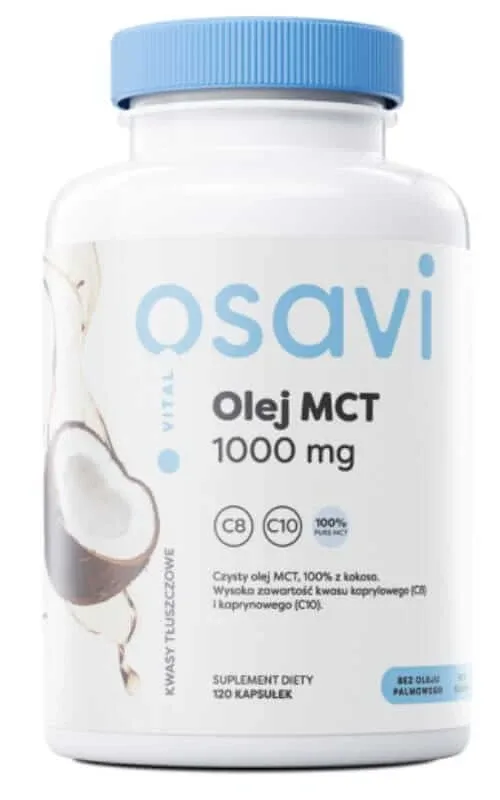 Osavi MCT Oil 1000mg - 120 capsule moi — preț și oferte