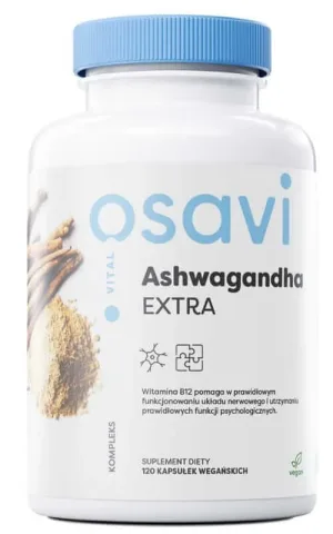 Osavi Ashwagandha Extra + B12 400 mg 120 capsule