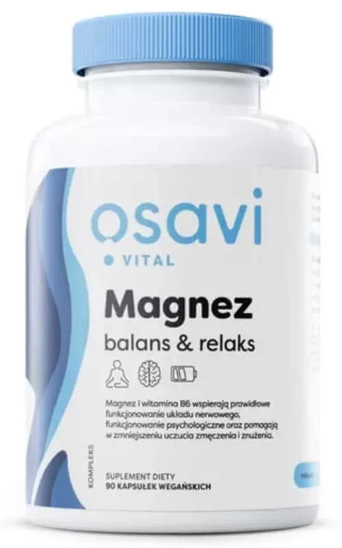 Osavi Magnesiu echilibru și relaxare 90 capsule — preț și oferte