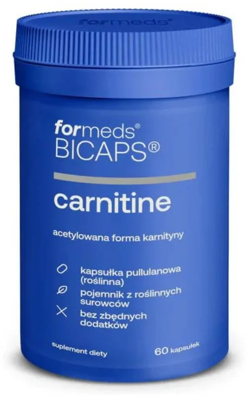 Bicaps Carnitine Carnitine 60 capsule - Formeds — preț și oferte