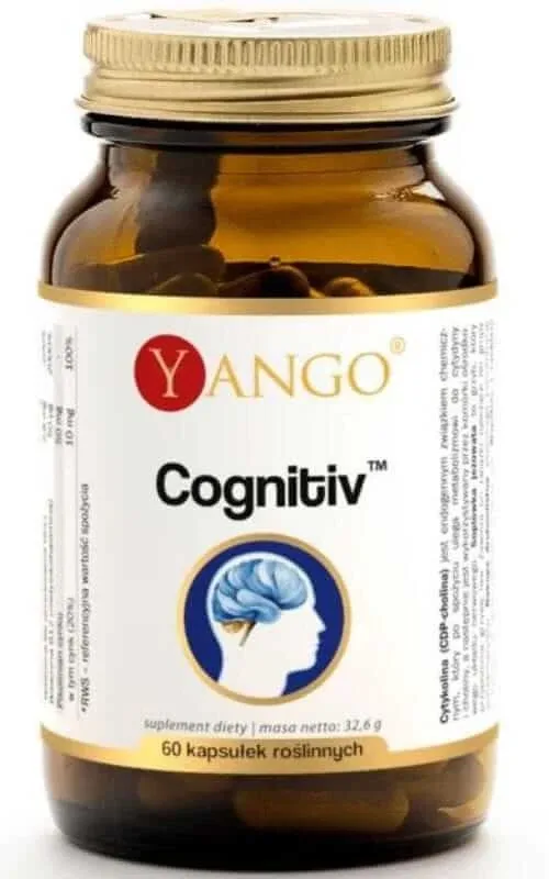 Cognitiv (citicolină, soprax, bacopa, zinc) 60 capsule Yango — preț și oferte