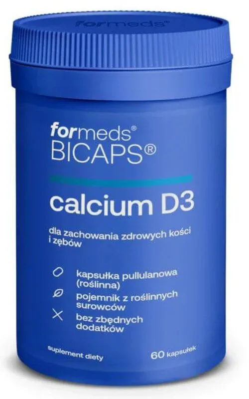BICAPS Calcium D3 60 capsule - Formeds — preț și oferte