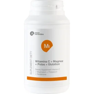 MT Vitamina C + Magneziu + Potasiu + Glutation 450G - Invex Remedies