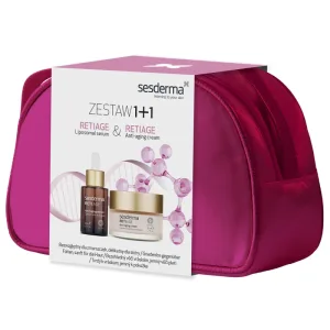 Kit Sesderma Reti-Age, cremă de față anti-îmbătrânire, 50 ml + ser de față anti-îmbătrânire, 30 ml