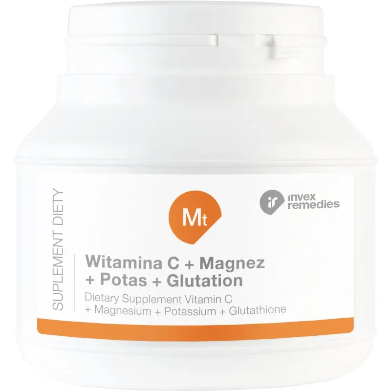 MT Vitamina C + Magneziu + Potasiu + Glutation 150G, Invex Remedies — preț și oferte