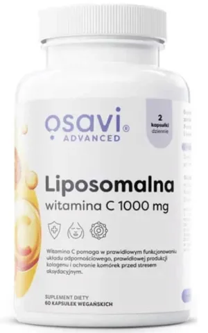 Vitamina C lipozomală Osavi 60 capsule