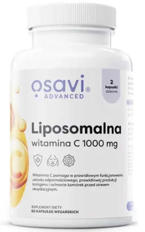 Vitamina C lipozomală Osavi 60 capsule — preț și oferte