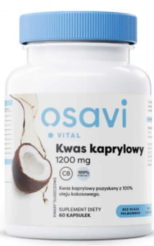 Osavi Acid caprilic 1200 mg (60 capsule) — preț și oferte