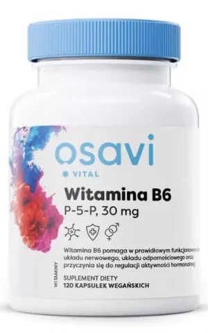 Osavi Vitamina B6 - P-5-P, 30mg - 60 capsule