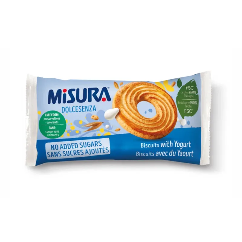 Biscuiti cu iaurt fara zahar, 33.3 g, Misura — preț și oferte