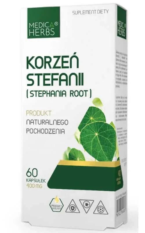 Rădăcină de Stephania 400 mg, 60 capsule — preț și oferte