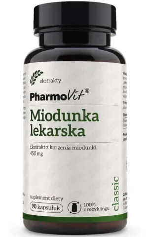 Extract de rădăcină de caprifoi 450 mg 90 capsule Classic Pharmovit
