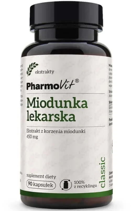 Extract de rădăcină de caprifoi 450 mg 90 capsule Classic Pharmovit — preț și oferte