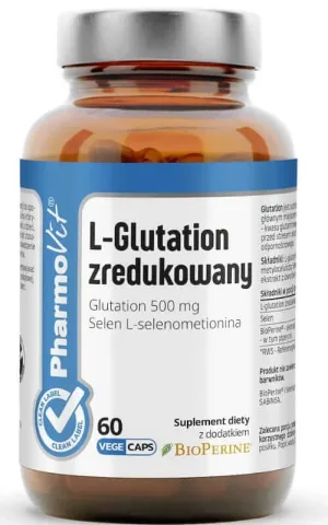 L-Glutation redus + seleniu 60 capsule Pharmovit Clean Label