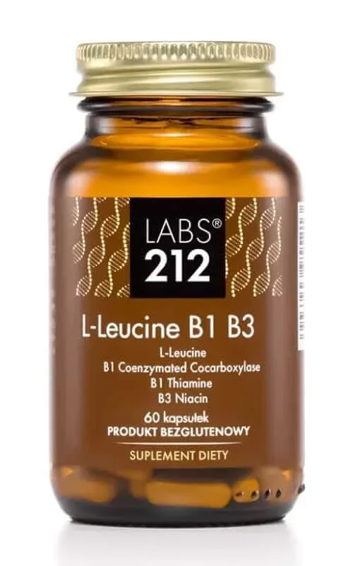 Labs212 L-Leucină B1 B3 (leucină cu vitamina B1 și B3) 60 capsule — preț și oferte