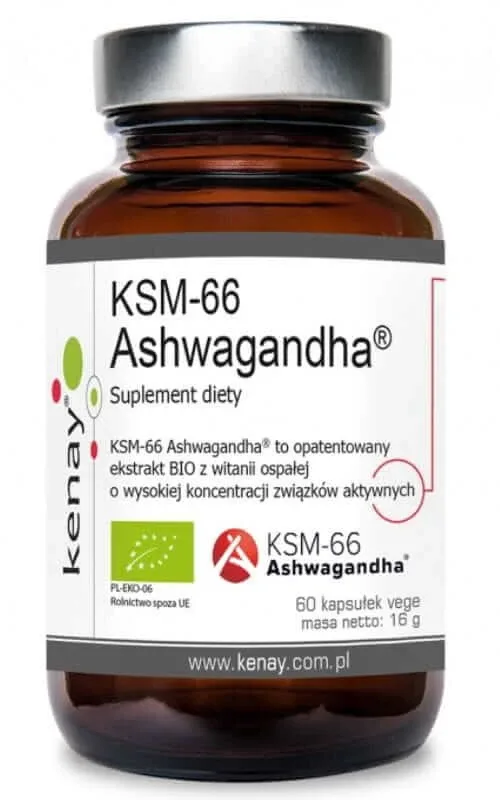 BIO Ashwagandha KSM-66 200mg (60 capsule) Kenay — preț și oferte
